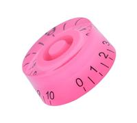 1Piece Colored Accessory Electric Guitar Bass Volume Control Potentiometer And Tone Knob Guitar Knobs For Adult Beginners(Pink)