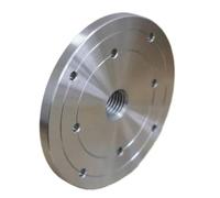 1piece Flange Cover Plate M33*3.5, Lathe Spindle Flange Woodworking Accessories Wood Connection Tool(4 Inches)