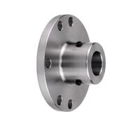 1piece Flange Plate Adapter Easy to Use, Chuck Accessories Flange Plate High Manganese Steel Material(100 * 19mm)
