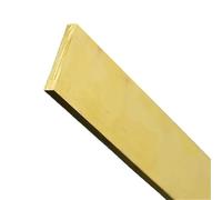 1piece H59 Brass Flat Bar Rectangular Plate Square Strip, Solid Metal Sheet for Electrical Equipment(3x25x500mm)