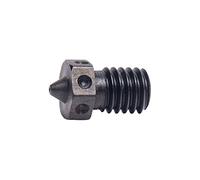 1piece Hardened Steel Nozzle M6 Nozzle 0.4mm For 1.75mm V6 Hotend Prusa Printing PEI PEEK or Carbon Fiber Filament use (1x 0.4mm