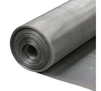 1piece Metal Wire Mesh Screening, 304 Stainless Steel Woven Mesh Sheet for Air Filtration 50cmx100cm(5.5mm*4)