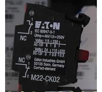 1piece new EATON M22-CK02 Button switch auxiliary contact Free Ship