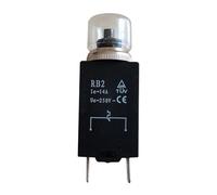 1Piece RB2 Circuit-Breakers Equipment Thermal Protection Switch Overload Overcurrent Protector 250V 2.5A 8A 10A 12A 13A 14A 15A IDGTTLDF(14A)