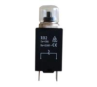 1Piece RB2 Circuit-Breakers Equipment Thermal Protection Switch Overload Overcurrent Protector 250V 2.5A 8A 10A 12A 13A 14A 15A IDGTTLDF(10A)
