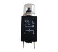 1Piece RB2 Circuit-Breakers Equipment Thermal Protection Switch Overload Overcurrent Protector 250V 2.5A 8A 10A 12A 13A 14A 15A IDGTTLDF(13A)