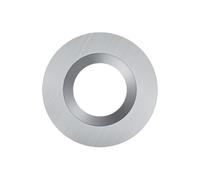 1piece Round Carbide Insert Replacement Cutter 30 Degrees, Wood Lathe Turning Tool Durability Hollowing Blade(8.9x1.85mm)