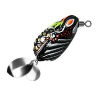 1Piece Swimbaits Artificial Frogs Lures Large Feet Hard Baits Double Propellers Fishing Lures Colorful Swimbaits Single Hook Fishing