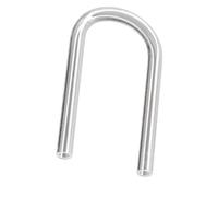 1piece U Shape Connector for Water Supply, Transparent Acrylic Pipe for Garden Supplies Home DIY Connector(9MM*7MM*20CM)