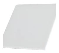 1piece Ultra Thin Alumina Ceramic Flat Sheet, Non Porous Machinable Ceramic Substrates Electronics Board(65x74x0.2mm)