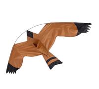1pieces Flying Eagle Kites | Farm Protector Birds Hawk Flying Kites | Simulated Hawk For Backyard Lawn And Farm Field Garden Scarecrow | Easy To Assembles | 125 * 60cmcm