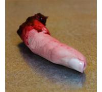 1pieces Severed Finger | Chopped Off Fingers | Horror Simulated Bloody Finger | Haunted House Prop | Scary Costume Accessory For Enhancing The Halloween Atmosphere 8cm