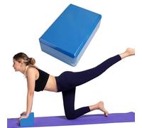 1pieces Yoga Block | Foam Block For Stretching Exercises | EVA Foam Balance Wedge | Comfortable And Non-Slip Grip | Improve Strength, Flexibility And Balance | 23 X 15 X 7.5 Cm | 3 Colors