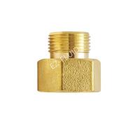 (1Pk) EZ-Fluid 1/2" Female Compression x 3/8" Male Comp. Adapter Reducing Union Coupling Fittings Connector,LF Brass Compression Tube Fitting Safe for Drinking water Plumbing