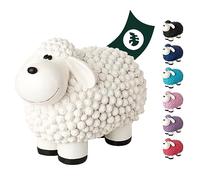 1PLUS factory seconds decorative statue garden statue Molly the Sheep for gardens/outdoor areas (White)