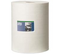 1ply White Prem Cleaning Cloth 1x106m 530137 Tork Genuine Top Quality Product