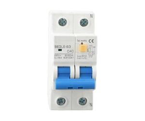1pn Rcbo Circuit Protection with Leakage Breaking Short Overload Breaker - 230v Ac 6ka Circuit - Abs Housing Capacity for Industrial Commercial Residential Usage(16A)