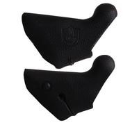 1pr GENUINE CAMPAGNOLO V2 ERGO LEVER BLACK RUBBER HOODS 9 & 10sp EC-RE600