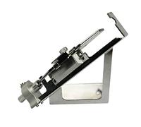 1PSC Fletching Jig Adjustable Arrow Fletching Jig with Clear Scale Durable Aluminum Portable Archery Tool for Archery DIY Silver