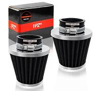 1PZ F02-FA1 Air Filter 38mm/39mm/40mm Conical Round Cone Universal Automatic Cold Air Intake Induction Kit for Motorcycle ATV Quad Pit Bike 50cc 110cc 125cc 150cc DC