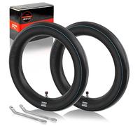 1PZ UK3-12T 2 Pack of 3.00-12 80/100-12" Inner Tube Straight Valve Stem with Tyre Levers Fit for Scooter Dirt Pit Bike Mini Chopper Pocket XR CRF 50 CRF70 TTR 90 TTR110 KLX DRZ 110
