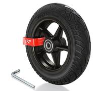 1PZ UK8-0SL 8 Inch Scooter Solid Tyre with Hub 200x50 Solid Front Wheel Puncture Proof Explosion-Proof Easy Installation for Electric Scooter