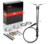 1PZ YS2-TC1 Throttle Cable Kit for Yamaha Banshee 350 YFZ350 1987-2006 ATV 2GU-26260-02-00
