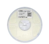 1reel 1206 SMD Ceramic Capacitor 10NF 100NF 1UF 2.2UF 4.7UF 10UF 1PF 0603 0805 22PF 22NF 4.7PF 47PF 4.7NF 220NF 4000PCS 2000PCS(0603-470NF 4000PCS)