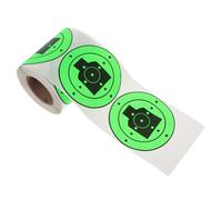 1roll Fluorescent Shooting Target Stickers Multi-functional Adhesive Targets for Archery Practice Easy Peel Stick Design for Training Performance Evaluation