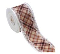 1roll, Printed Grosgrain Ribbon for Craft Supplies Sewing Accessories 5 Yards for Crafting, Wedding(Color 5)
