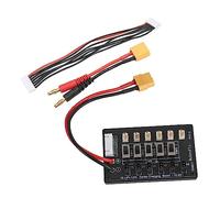 1S Battery Parallel Charging Board High Efficiency Lithium Battery Pack Series Charger Plate with XT60 Plug for GNB27 Battery and PH2.0 1S Lithium Battery Charging