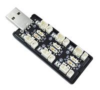 1S LiPo Battery USB 3.8V/4.35V Charger 6 Channel 1S LiHV Charger for EMAX Tinyhawk Blade Inductrix Tiny Whoop Inductrix FPV Plus Battery Micro JST 1.25 JST-PH 2.0 mCX mCPX Connectors