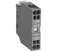 1SBN010160T1001 Auxiliary Contactor Block, CA4-01K-T, 1 x NC Auxiliary Contact, Up to 3600 Cycles per Hour, Grey, 1 x 1 x 1.5 cm