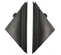 1SD00KX7AA 1SJ85KX7AA Front Window A-Pillar Triangle Cover for Fiat 500 2012-2019 - 2-Pack ABS Black Exterior Moulding Trim, Replacement for Windshield/Body Side