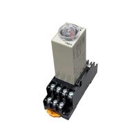 1se Power On Time Delay Relay Timer 14Pins H3Y-4 1-60sec/ 3 Minute-60Minute 220v 110V 24V 12V(DC 24V,H3Y-4 60Minute)