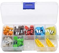 1SET 12V 24V 32V Universal Automobile Fuse Box with 140pcs Car Micro 2 Inserts Blade Fuse Protected circuits