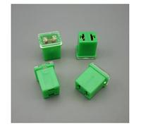 1set=1pcs Fuse+1pcs Box Mini Square 20A 30A 40A 50A 60A Auto with Plastic Assortment(2PCS 40A FUSE)