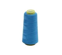 1set 3000 Yard Sewing Thread Polyester Cones Spool Prewound Bobbins For Serger Machine DIY Home Hand(Blue)