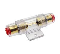 1Set 30A 40A 50A 60A 70A 80A 100A AGU 10 * 38MM Fuse & Holder Car Audio Refit Fuse Holder Car Stereo Audio Circuit Breaker Inline(With AGU Fuse 20A)
