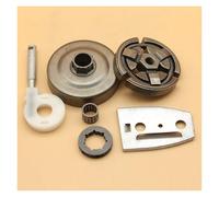1set .325''-7Teeth Clutch Bell Drum Sprocket Rim and Oil Pump Guide Bar Plate for Husqvarna 51 50 55 for Rancher Chainsaw Spare Parts