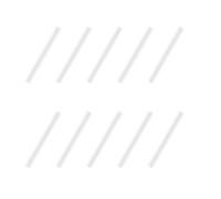 1Set 3D Printer Filament Bonding PTFE Tube 37mm Length ID 1.8mm OD2.6mm