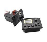 1set 4 Band Acoustic Guitar Bass Pickup Preamp EQ Equalizer With Tuner Guitar EQ Guitarra Accessories