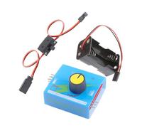 1Set 4 Cell AA Battery Holder Case+ 3CH Digital Servo Tester ESC Speed Controller Checker CCPM Servo Consistency Master for Helicopter Car Boat Robot Servo