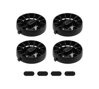 1Set/4Pcs Car Vortex Air Conditioner Air Outlet Modification Parts Compatible For Mercedes Smart 453 Fortwo Black