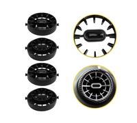 1Set/4Pcs Car Vortex Air Conditioner Air Outlet Modification Parts Compatible For Mercedes Smart 453 Fortwo Black