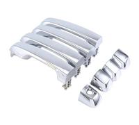 1Set/4PCS Chrome for 4Runner for Lexus GX460 for Land Cruiser 2010-2018 Exterior Door Pull Handle Parts Anti-Slip