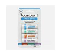 (1set= 4pcs Nasal Stick ) BoomBoom Essential Oil & Menthol Inhaler Aromatherapy Inhaler Nasal Stick