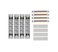 1Set (4pcs) SpeedyBee Programmable 2812 RGB Strips - 5V Armlight,Compatible For RC Whoop Quadcopter & FPV Drone Frame