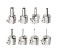1Set/8pcs Heat Nozzles Mouth Tips Hot Air Soldering Station for Many Kinds of