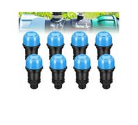 1set/8pcs Irrigation Exhaust Valve 6 Points, Air Valve for Farmland and Household Use, Engineering Water Pipeline